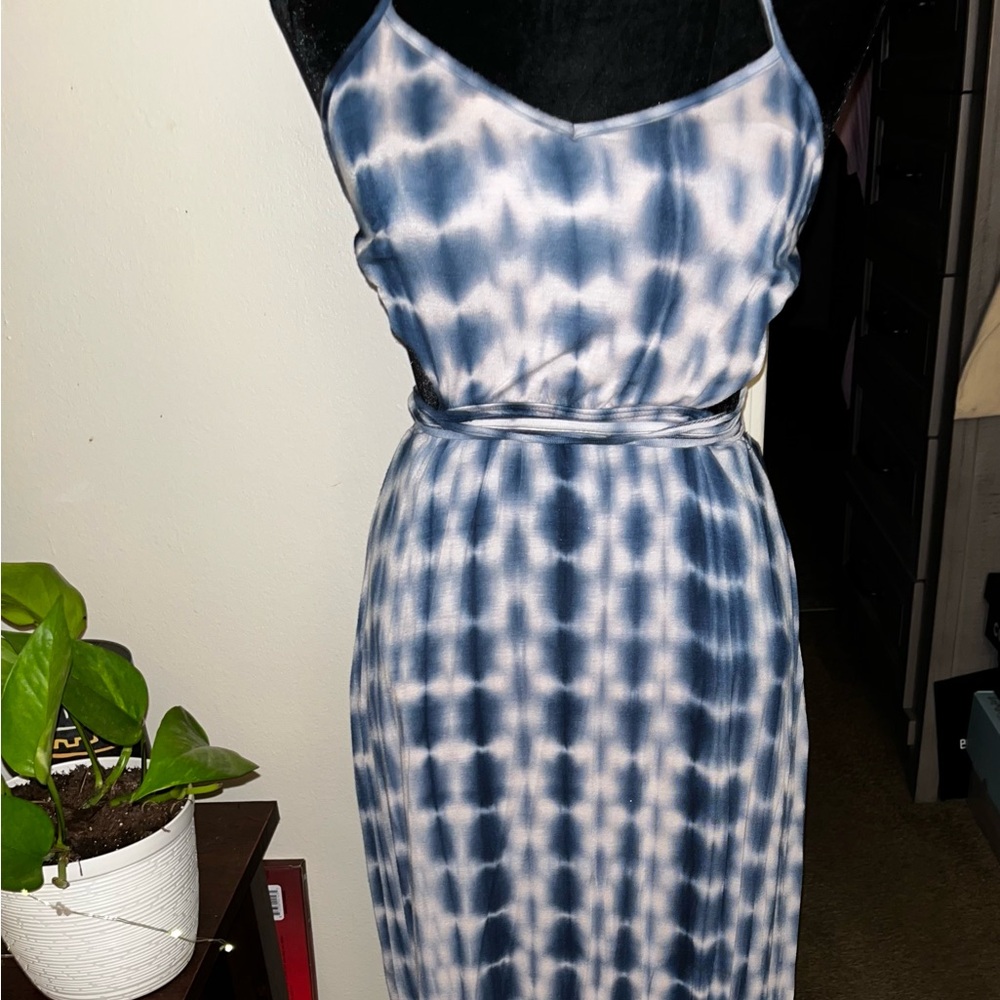 Fashionova II Tie dye Long Maxi Dress sz Small